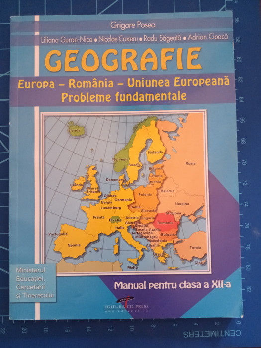 Geografie XII - 12 Posea 2008 CD Press