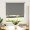 VidaXL Jaluzea cu role opace gri 100x150 cm lățime material 95,7 cm
