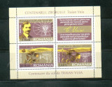 ROMANIA 2006 - CENTENARUL ZBORULUI TRAIAN VUIA, BLOC, MNH - LP 1712b, Nestampilat