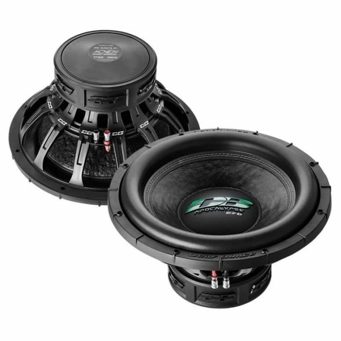 Subwoofer Auto Deaf Bonce APOCALYPSE DB SA275 D1 D2, 1500W RMS, 380mm