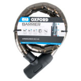 Anti-furt cu lacăt Barrier OXFORD colour dark grey 1400mm x 25mm