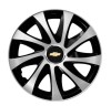 Set 4 capace roti Drift exrta Gri-Negru R14 pentru gama auto Chevrolet, Autohelix MSA