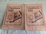 LOT 2 REVISTE FILATELIA PENTRU TOȚI, ANUL IV, IANUARIE, APRILIE 1935, NR. 37 ȘI 40 * 38