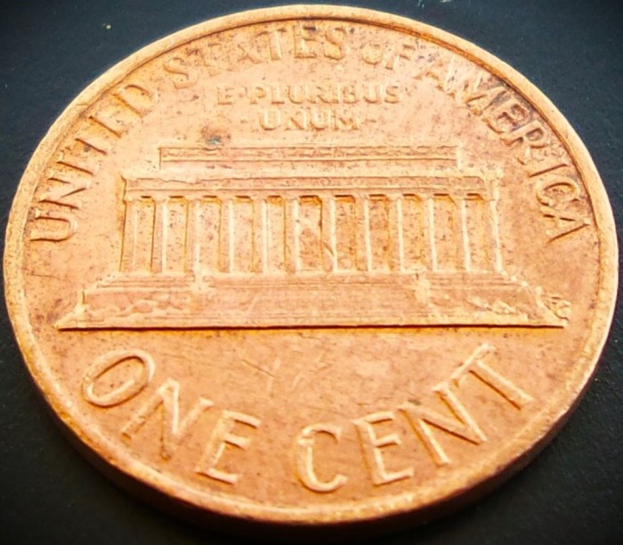 Moneda 1 CENT - SUA, anul 1974 * cod 195 = A.UNC