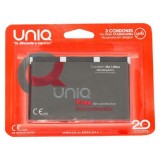 UNIQ - CONDOME GRATUITE FĂRĂ LATEX CU INEL PROTECTOR 3 UNITĂȚI