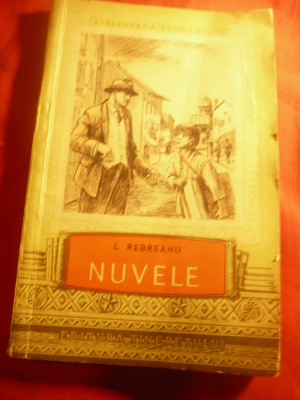 Liviu Rebreanu - Nuvele - Ed. Tineretului 1956 ,ilustratii A.Lucaci , 110 pag foto