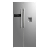 Frigider Side by Side Tesla RB5201FMXE, Clasa E, 535L, H177, Total No Frost, Dozator apa, LED, Inox