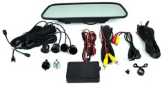 Sistem complet senzori de parcare si camera marsarier cu display oglinda 5&rdquo;