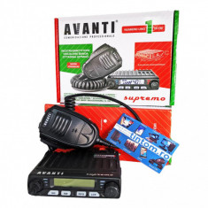 Statie Radio CB AVANTI Supremo 20 AutoSquelch * Editie noua 2024 *