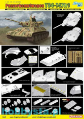 + Macheta 1/35 Dragon 6449 - Panzerkampfwagen T-34-747(r) + foto