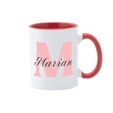 Cana m&acirc;ner roșu personalizata prenume Marian, INOVATIX&reg;️. 330ml, Oem