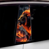 Set 2 stickere decorative pentru stalpii usilor, print autoadeziv de inalta rezolutie, dimensine 2 buc x 50 x 22 cm , cod: AVX-SSU-11, AVEX