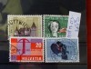 TS21 - Timbre serie - Elvetia - Helvetia 1958 Mi653, Stampilat