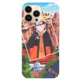 Husa compatibila cu Apple iPhone 12 model Naruto Hokage Rock, Silicon, TPU, Viceversa, Transparent, Carcasa