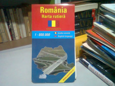 ROMANIA - HARTA RUTIERA foto
