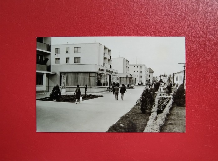 CARTE POSTALA - RSR - VEDERE DIN TECUCI