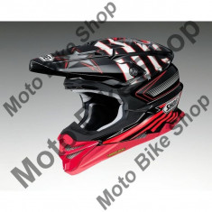 MBS SHOEI MX HELM VFX-WR GRANT3 TC-1, schwarz-rot, S, Cod Produs: 1408903SAU foto