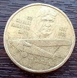 (M1439) MONEDA AUSTRALIA - 1 DOLLAR 1997 - ANIVERSAREA 100 ANI - CHARLES KINGSFORD SMITH