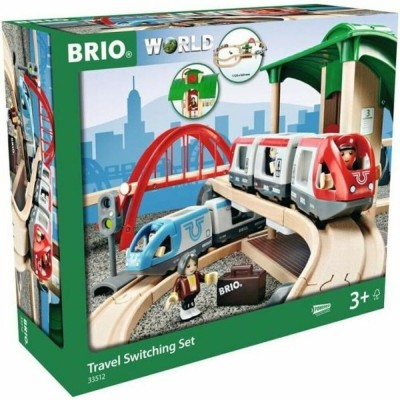 Set de Construcție Brio Travelers Platform Tour Multicolor 42 Piese foto
