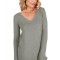 BL972-18 Bluza tricotata cu decupaj la spate accesorizat cu snur