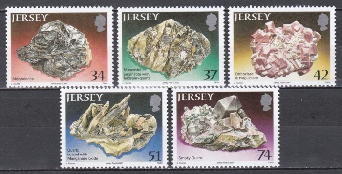 Jersey 2007 - Minerale, MNH