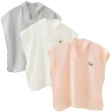 Set 3 Poncho Baie Bebelusi Bumbac Organic Alavya Home Nemo