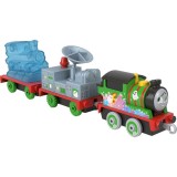 Trenulet Thomas &amp;amp; Friends - Old Mine Percy, o locomotiva si 2 vagoane