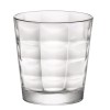 Pahar pentru apa, Cube, sticla, transparent, 240 ml, set 6 bucati