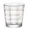 Pahar pentru apa, Cube, sticla, transparent, 240 ml, set 6 bucati