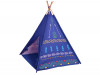 Cort de Joaca pentru Copii tip Coliba Indian, Exterior sau Interior, Culoare Albastru