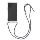 Husa pentru Apple iPhone 12 / iPhone 12 Pro, Silicon, Transparent, 52730.22, Textil, Carcasa, Kwmobile