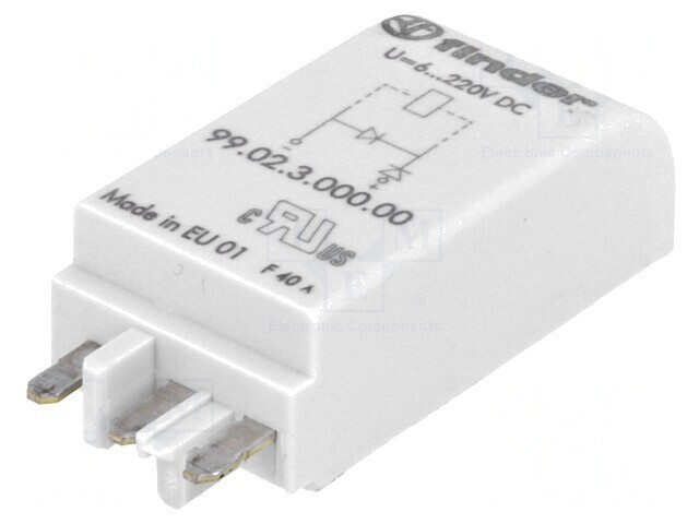Modul de Protecție Soclu Verde 6-220VDC