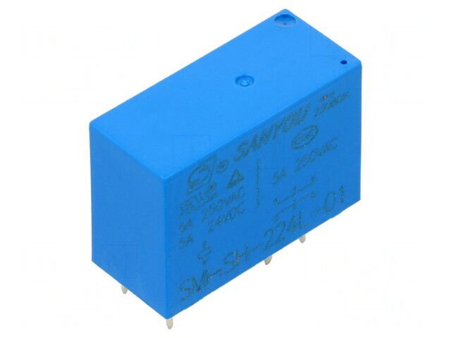 Releu Electromagnetic DPDT 24VDC 8A