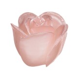 Lumanare decorativa cu forma de Trandafir 3D Roz, 12x12 cm, ATU-080986, Oem