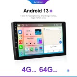 Navigatie Android Universala 2Din &ndash; Octa Core, 4GB RAM, 64GB ROM, CarPlay Wireless, Android Auto, GPS, Ecran 10.1" IPS, 4x45W