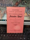 Statutele Băncei populare de credit, economie și &icirc;mprumut Alexandru Ghica din com. Oltenița rurală, jud. Ilfov, Giurgiu 1908, 196