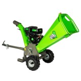 Tocator de crengi Micul Fermier, motor benzina 15 CP, cu carlig de remorcare, 120 mm diametru maxim de taiere, pentru rumegus