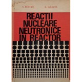 A. Berinde - Reactii nucleare neutronice in reactor (Editia: 1978)