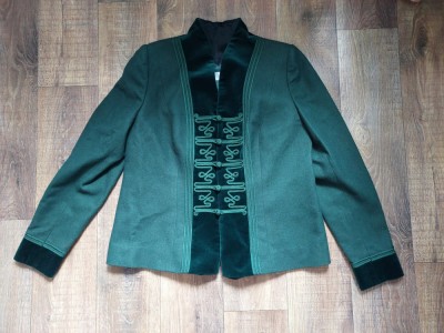 Tunica / sacou design Hampel Katalin Budapest, etno maghiar, Made in Hungary foto