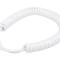 Cablu spiralat 5x0,22mm2 neecranat alb 0,3-1,2m