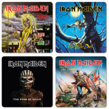 Set 4 Suporturi Pahare Iron Maiden