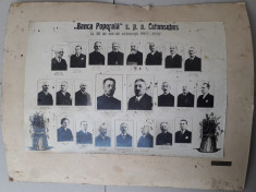 Personal Banca Poporala Caransebe? aniversare 30 ani 1907 1937 foto