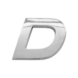Ornament Auto 3D. Litera D. 26 Mm. Cromat 575568 64396