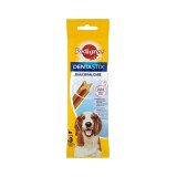 Recompensa caini / hrana complementara, Pedigree DentaStix, punga 3 bucati, 77 g, talie medie, adult