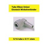 Einsteck Winkelverbinder 5/16tube x 5/16stem