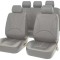 Set 11 huse scaun auto UNIVERSALE din piele ecologica GRI, AVX-AG338G AVX-AG338G