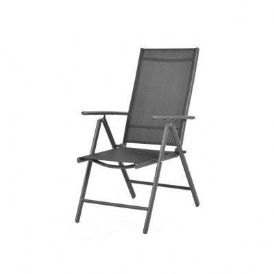 Scaun pentru gradina si terasa HECHT Shadow Chair, structura din aluminiu, greutate maxima suportata 120 kg, 56 x 65 x 107 cm foto