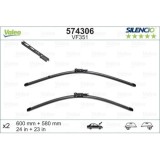 Valeo lamela stergator Silencio Flat Blade SET
