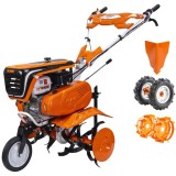 Ruris 7500ACC - Motosapa General Engine - 7 CP 560-830 mm 3 viteze (2 inainte + 1 inapoi) benzina fara plumb roti cauciuc rarita roti metalice