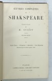 OEUVRES COMPLETES DE SHAKESPEARE , TOME II : JULES CESAR / CLEOPATRE / MACBETH / LES MEPRISES / BEAUCOUP DE BRUIT POUR RIEN , CCA. 1900